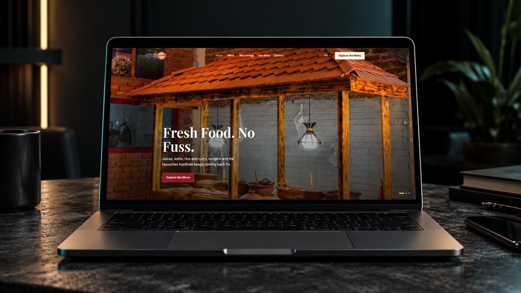 Fruit Hub Cafe showcase